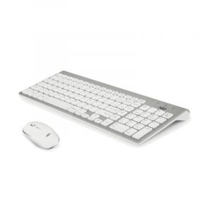 Tastiera/mouse kit wifi platinum sl 1000dpi 112tasti multiplug&play adj