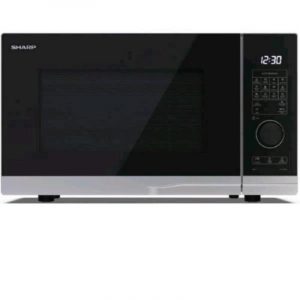 Sharp yc-pg284ae-s forno a microonde 28lt con grill 1000w silver