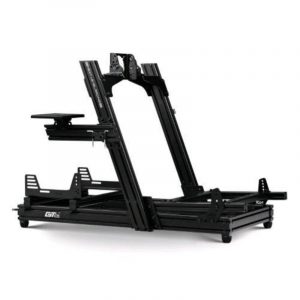 Next level racing nlr-e023 gtelite aluminium simulator cockpit – front and side mount edition black