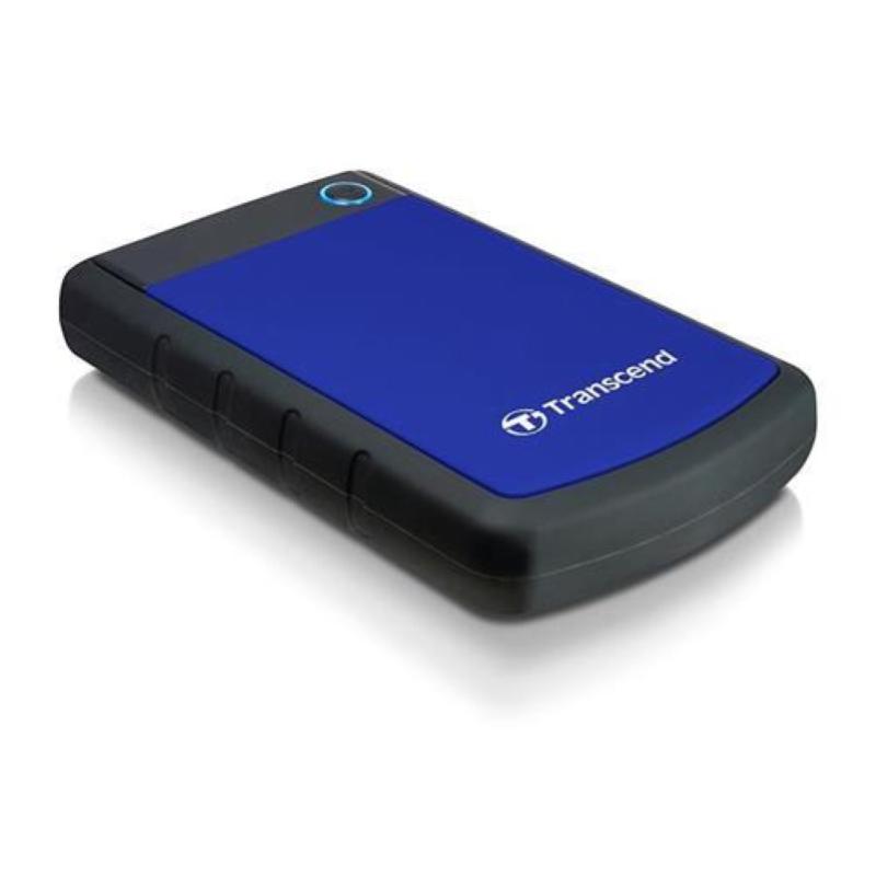Transcend ts1tsj25h3b hdd esterno usb 3.0 1.000gb formato 2.5 5.400 rpm colore nero/blu garanzia italia