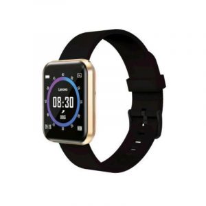 Lenovo e1 pro smartwatch 1,44 touch android/ios ip67 black gold