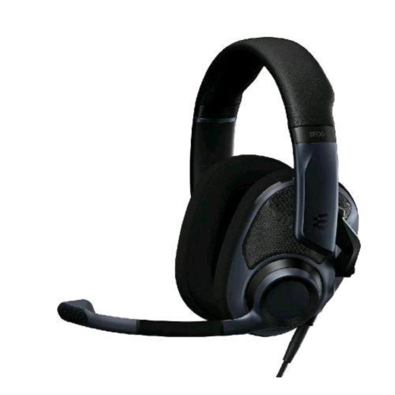 Epos sennheiser h6pro cuffie gaming con archetto e microfono aperte per pc mac ps4 ps5 xbox series x xbox one nintendo switch sebring black
