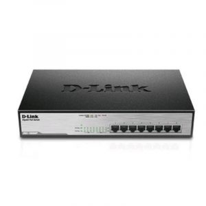 D-link dgs-1008mp switch non gestito 8 porte gigabit ethernet 10/100/1000 rj-45 full duplex poe (140 w) montabile su rack