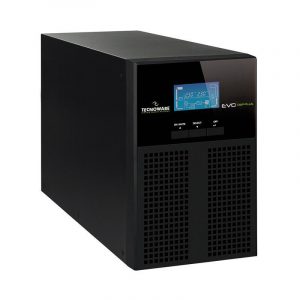 Tecnoware evo dsp plus ups gruppo di continuita` 1.200 va pf 0.9 tecnologia on line doppia conversione pfc attivo black