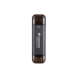 Transcend esd310c dual usb portable ssd 1tb nero