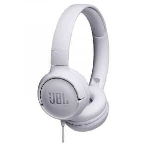 Jbl tune 500 cuffia a padiglione stereofonico con microfono bianco
