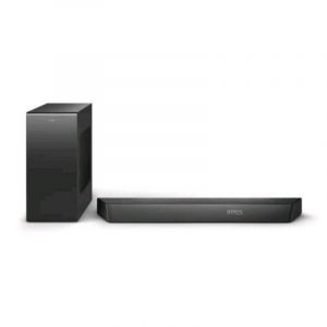 Philips tab7807/10 soundbar 3.1 canali 650w con subwoofer attivo wireless dolby atmos dolby digital dolby digital plus dolby truehd con cavo e senza cavo hdmi ingresso ottico arc usb black