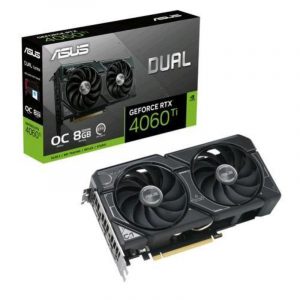 Asus dual geforce rtx 4060 ti oc scheda grafica 8gb gddr6 dlss3 hdmi 3 x displayport pci ex 4.0 16x