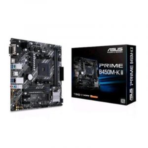 Asus prime b450m-k ii scheda madre form micro atx chipset amd b450 socket am4