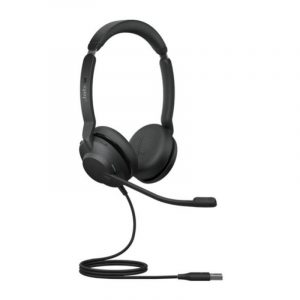 Jabra evolve2 30 se ms stereo cuffie con microfono over ear cablato usb-a isolamento dal rumore certificato per i team microsoft