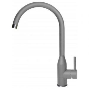 Elleci mgkadi48 adige miscelatore monocomando con canna girevole grigio cemento 48