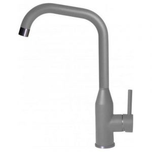 Elleci mgkdor48 dora miscelatore monocomando con canna girevole grigio cemento 48