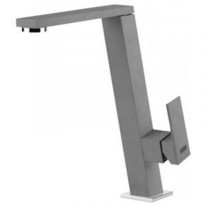 Elleci mgkbla48 blade miscelatore monocomando con canna girevole inclinata grigio cemento 48