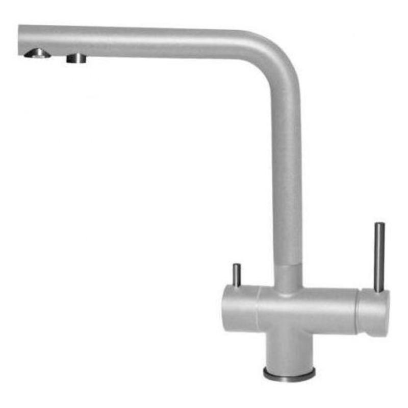 Elleci mmktou79 tourmaline miscelatore monocomando con canna girevole modern - green aluminium 79