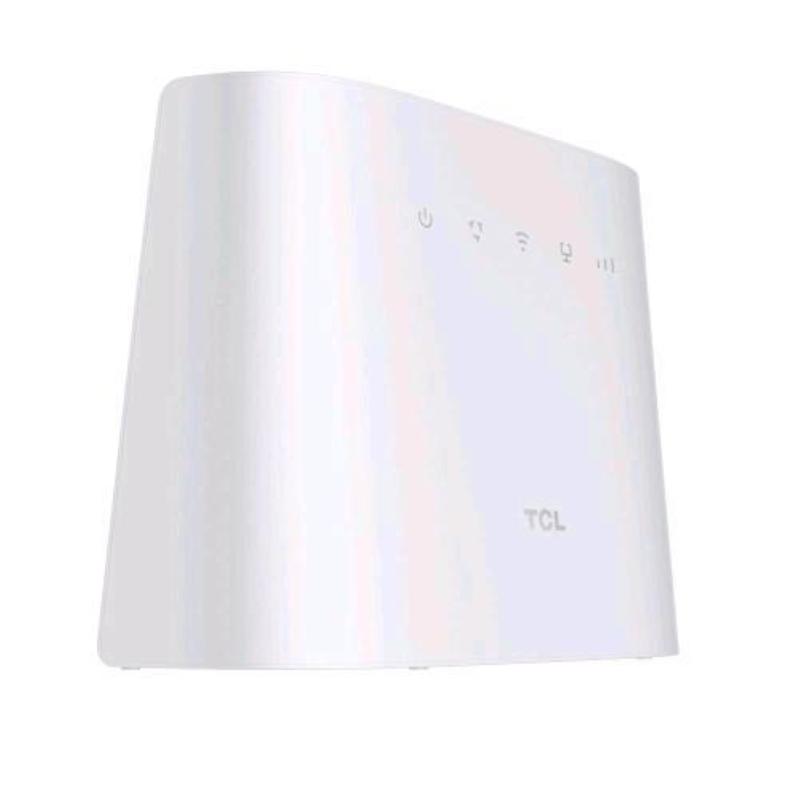 Tcl hh132vm home station modem router hub 4g lte cat 12/13 (600/150mbps) nano sim wi-fi dual band 2.4/5ghz max 64 utenti bianco