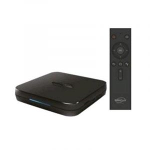 Digiquest ricd1204 decoder box android tv km9 ultrahd 4k google playstore netflix prime video dazn disney+ youtube infinity raiplay tim vision spotify wifi telecomando vocale bluetooth chromecast black
