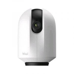 Isiwi isw-dpi4m telecamera ip wireless round 4mpx dome motorizzata ir led audio bidirezionale sd card stand alone bianco