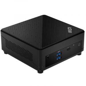 Msi cubi 5 12m-002beu mini pc barebone i5-1235u 3.3ghz 2 slot ram so-dimm-2 bay hdd/ssd 2.5/m.2-wi-fi 6e black (936-b0a811-039)