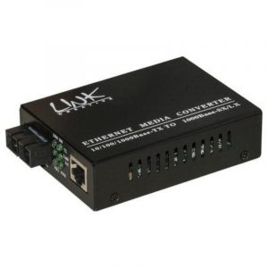 Link media converter rj45 – fibra ottica sc 10-100-1000 singlemode 1310nm
