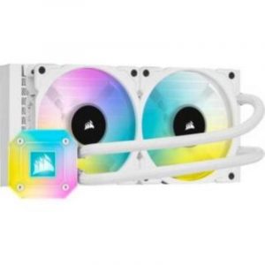 Corsair icue h100i elite capellix cpu liquid cooler intel 1151/1200/2066 amd am4/strx4 corsair renewed