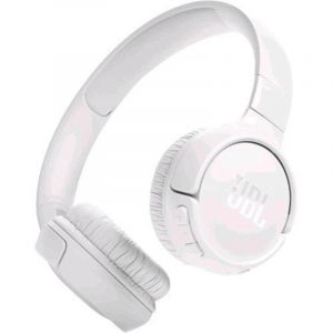 Jbl tune 520bt supra-aurali wireless bluetooth comandi e microfono bianco