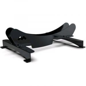 Meliconi mybike supporto universale per bicicletta da terra supporto bici da terra per esterno e interno spessore gomma regolabile 4 gommini stabilizzanti nero