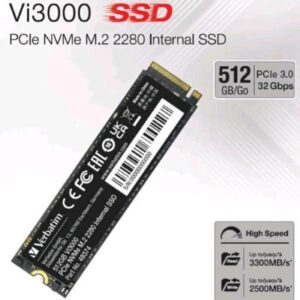Verbatim vi3000 ssd 512gb m2 2280 pcie gen3x4
