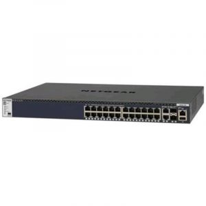 Netgear prosafe m4300-28g switch gestito 2 x 10/100/1000/10000 2 x 10 gigabit sfp+ 24 x 10/100/1000
