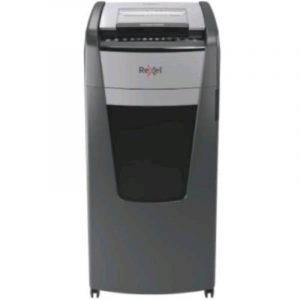 Rexel optimum autofeed+ 600x distruggidocumenti a frammento cestino 110 lt capacita` 600 fogli con rotelle grigio
