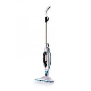 Ariete steam mop foldable pulitore a vapore verticale 0.35 litri 1500w blu-bianco