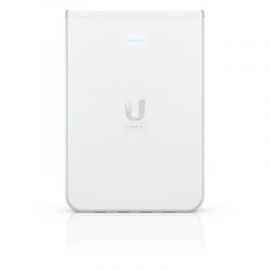 Ubiquiti u6-iw ap unifi u6 access point in-wall wi-fi 6 2.4 ghz 573,5 mbit/s 5 ghz 4,8 mbit/s poe