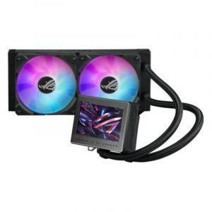 Asus rog ryujin iii 240 argb dissipatore a liquido per cpu con lcd 3.5 2 ventole 120mm