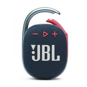 Jbl clip 4 speaker-cassa bluetooth portatile wireless resistente ad acqua e polvere ipx67- colore blu e rosa