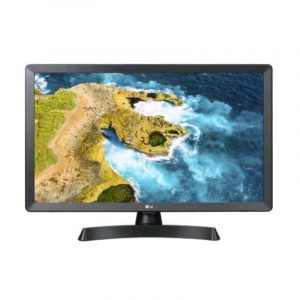 Lg 24tq510s-pz 24 led hd smart tv wi-fi dvb t2/c/s2 hdmi usb iron black gray