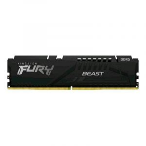 Kingston fury beast black 16gb 5600mhz ddr5 cl40 dimm gaming kit per computer fissi modulo singolo