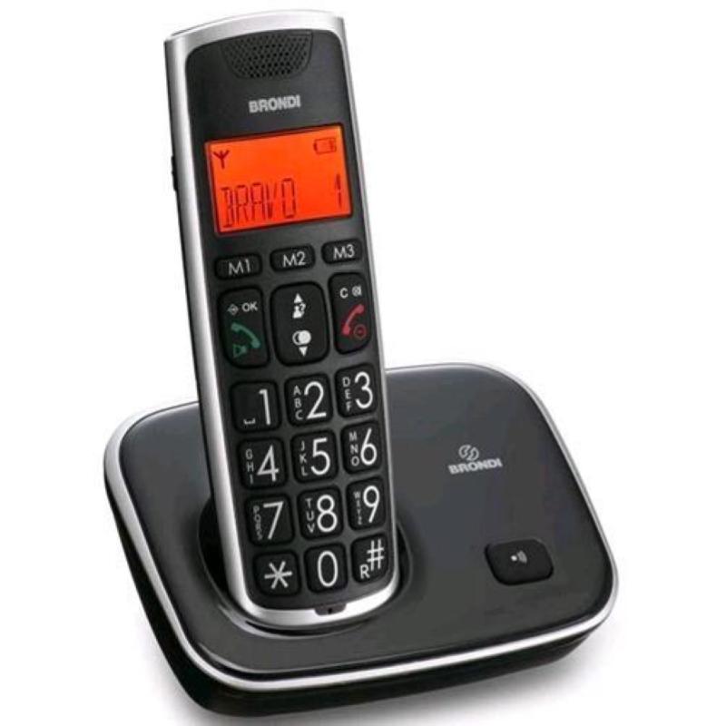 Brondi telefono dect cordless per telefonia fissa con tecnologia avanzata e design moderno