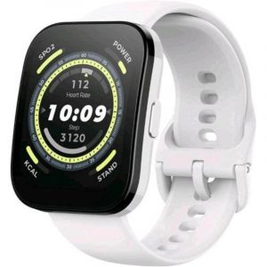 Amazfit bip 5 1.91`` gps sport salute chiamate notifiche impermeabile cream white