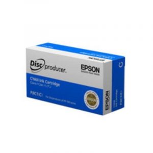 Epson discproducer pjic7(c) cartuccia inchiostro ink-jet ciano fino 1.000 dvd