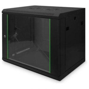 Digitus armadio 9 unita` da muro per reti (a)505 x (l)600 x (p) 450 mm colore nero