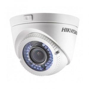 Hikvision ds-2ce56d0t-vfir3e telecamera di sorveglianza turret da 2 megapixel varifocale da 2,8 mm a 12 mm ip67 illuminazione fino a 40 m