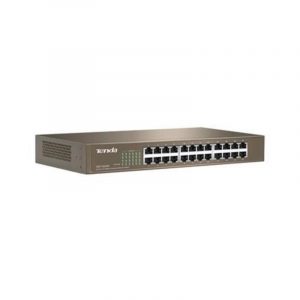 Tenda switch 24 porte 10-100 metal case rack mountable plugplay