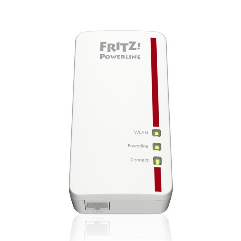 Avm fritz! powerline 1260e adattatore di rete wlan gigabit 1.200 mbit/s
