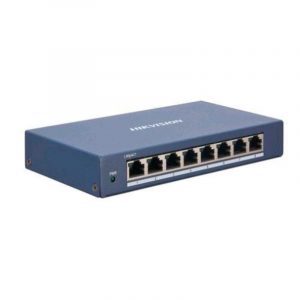 Hikvision ds-3e1508-ei switch di rete gestito l2 gigabit ethernet 10/100/1000 mbps 8xrj-45 full duplex blu