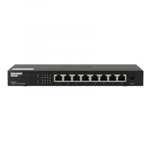 Qnap qsw-1108-8t switch 8 porte non gestito 8 x 10/100/1000/2.500 black