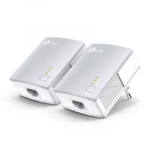 Tp-link pa411kit 500mbit-s powerline collegamento ethernet lan bianco 2 pezzi