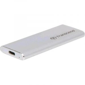 Transcend esd260c ssd 1.000gb esterno usb-c 3.1 gen 1 argento