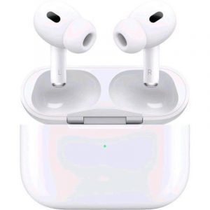 Apple airpods pro 2nd generation con custodia magsafe (usb-c) bianco