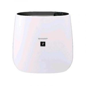 Sharp fp-j30eu-b purificatatore aria con tecnologia plasmacluster sistema di filtraggio a 3 stadi con 3 stadi di ventilazione bianco
