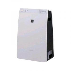 Sharp kcf32euw purificatatore e umidificatore aria plasmacluster attivo purificante 4 filtri funzione di umidificazione bianco