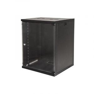 Link armadio rack 19 15 unita da muro (a)750x (l)540 x profondita 600 mm. colore nero